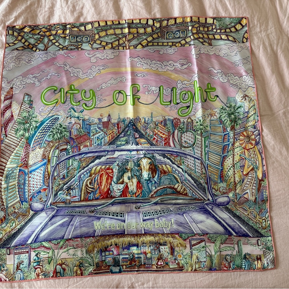 Hermes City of Light Scarf - Multicolor